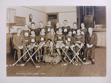 Load image into Gallery viewer, 1938 Huntsville High School Hockey Team Photo
