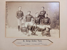 Load image into Gallery viewer, C-1900 St George Hockey Team Cabinet Photo - Records on back
