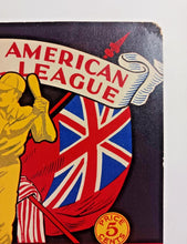 Load image into Gallery viewer, 1947 Canadian American Baseball League Ottawa Senators Official Score Card Scored
