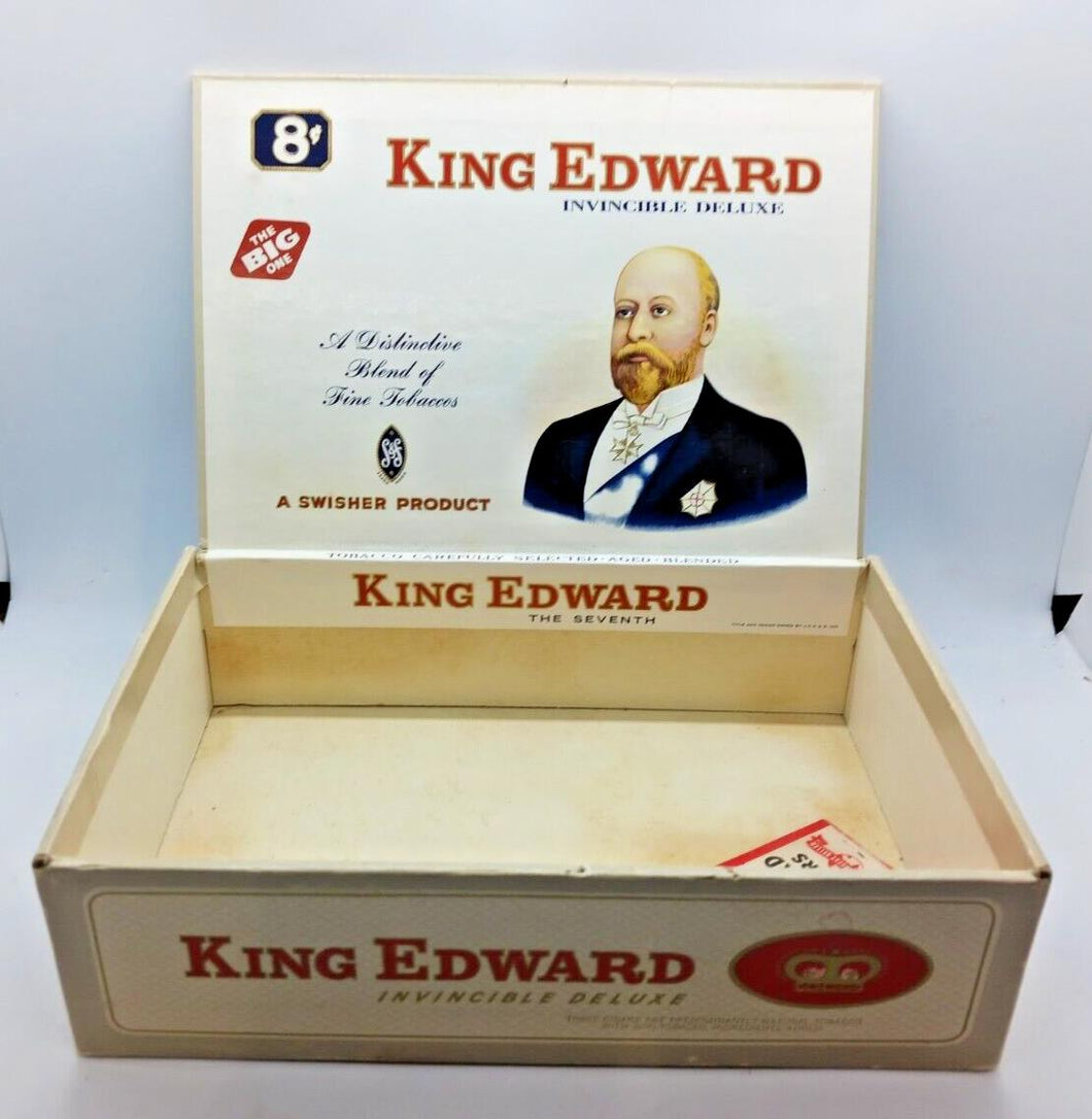 King Edward the 7th Invincible Deluxe (The Big One) Cigar Box