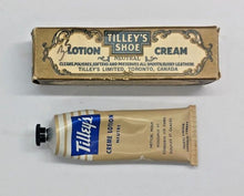 Load image into Gallery viewer, Tilley&#39;s Shoe Lotion Cream Neutral w/ original box Toronto Canada
