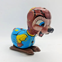 Load image into Gallery viewer, Vintage Marx Bobby The Hopping Bear Tin Wind Up Toy

