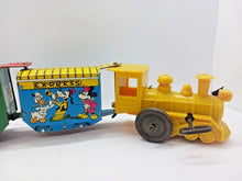 Load image into Gallery viewer, 1960&#39;s Marx Disneyland Express Tin Wind-up Toy Train
