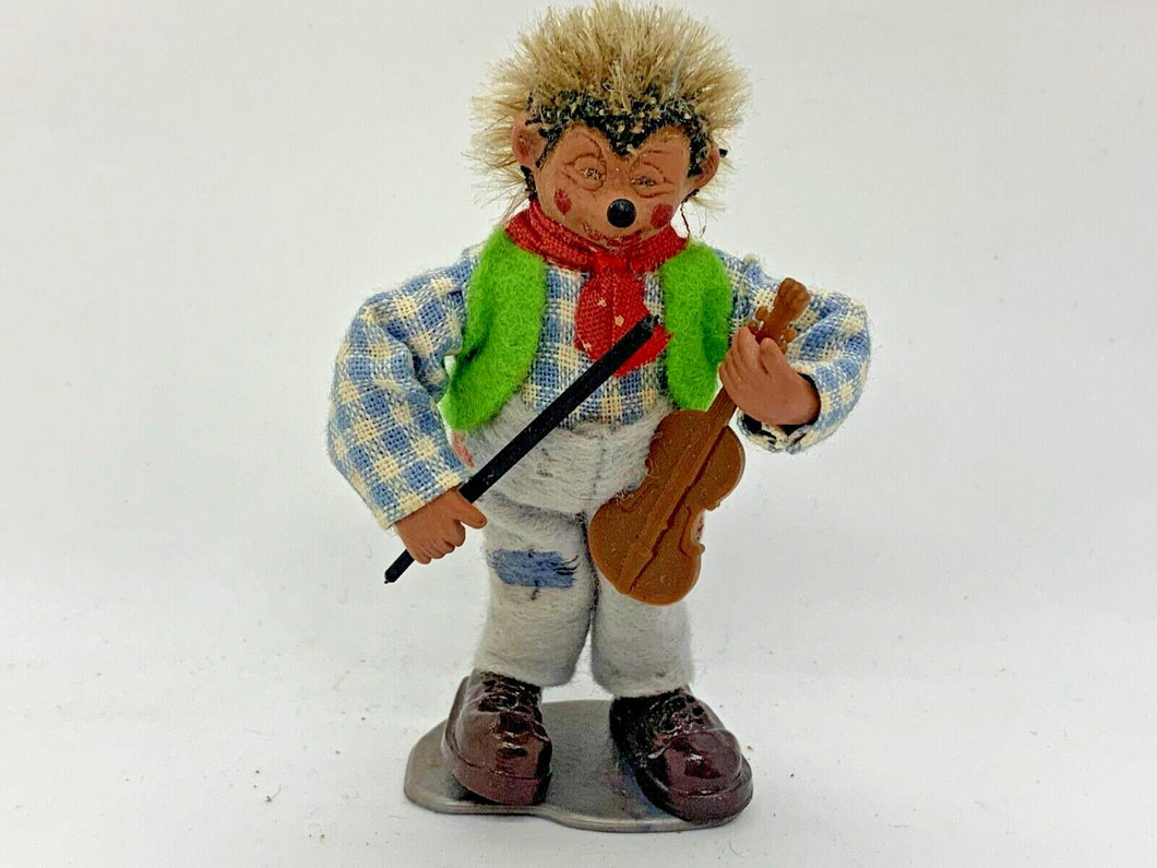 Vintage Peter-Figuren Playing the Fiddle 3.5in Figurine RARE