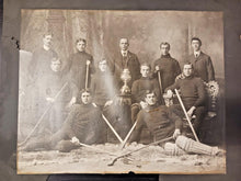Load image into Gallery viewer, 1903 Paris Hockey Club O.H.A Champions Cabinet Team Photo 15&quot; x 12&quot;
