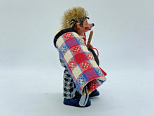 Load image into Gallery viewer, Vintage Steiff Peter Hedgehog Golfer w/ Golf Club Bag 3.5in Figurine RARE
