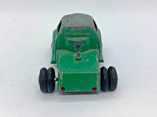 Load image into Gallery viewer, Rare Vintage Green Wind Up Friction Truck Rig Trailer Toy
