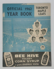 Load image into Gallery viewer, 1962 Toronto Maple Leafs Baseball Yearbook
