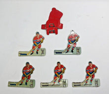 Load image into Gallery viewer, Eagle / Coleco Montreal Canadiens Team 1960&#39;s Game Table Top Hockey Figure Set 4
