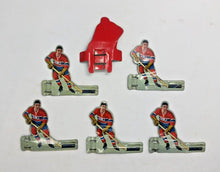 Load image into Gallery viewer, Eagle / Coleco Montreal Canadiens Team 1960&#39;s Game Table Top Hockey Figure Set 6
