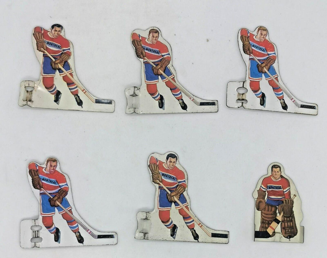 Coleco Munro Montreal Team 1960's Game Table Top Hockey Figure Set 43