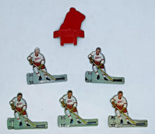 Load image into Gallery viewer, Eagle / Coleco Detroit Red Wings 1960&#39;s Game Table Top Hockey Figure Set 51
