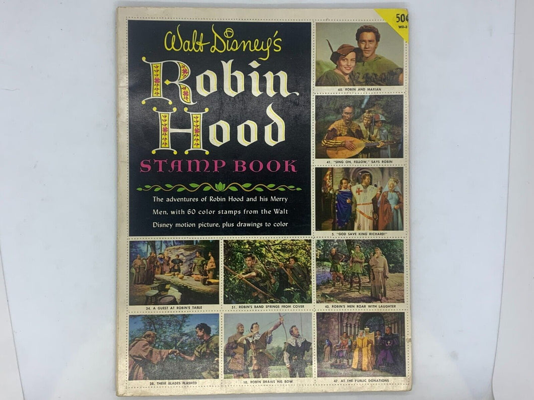 Walt Disney's Robin Hood - Stamp Book *Complete*