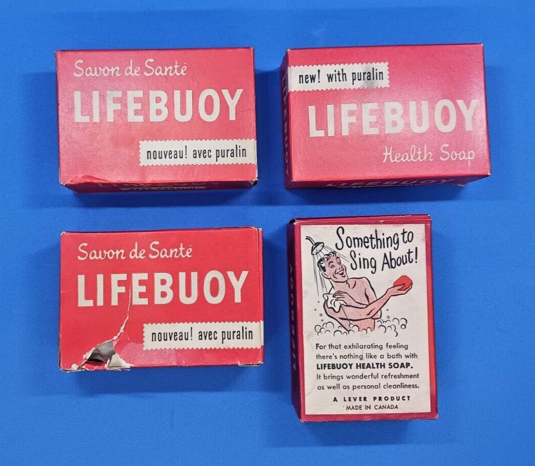 Lifebuoy Health Bar Soap new! with puralin Lot of 4