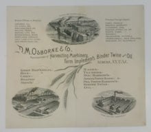 Load image into Gallery viewer, D.M. Osborne &amp; Co. Harvesting Machinery Worlds Fair Souvenir Brochure
