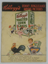 Load image into Gallery viewer, 1909 Kellogg&#39;s Funny Jungleland Moving Pictures Booklet
