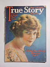 Load image into Gallery viewer, 1924 May True Story Magazine Truth is Stranger than Fiction
