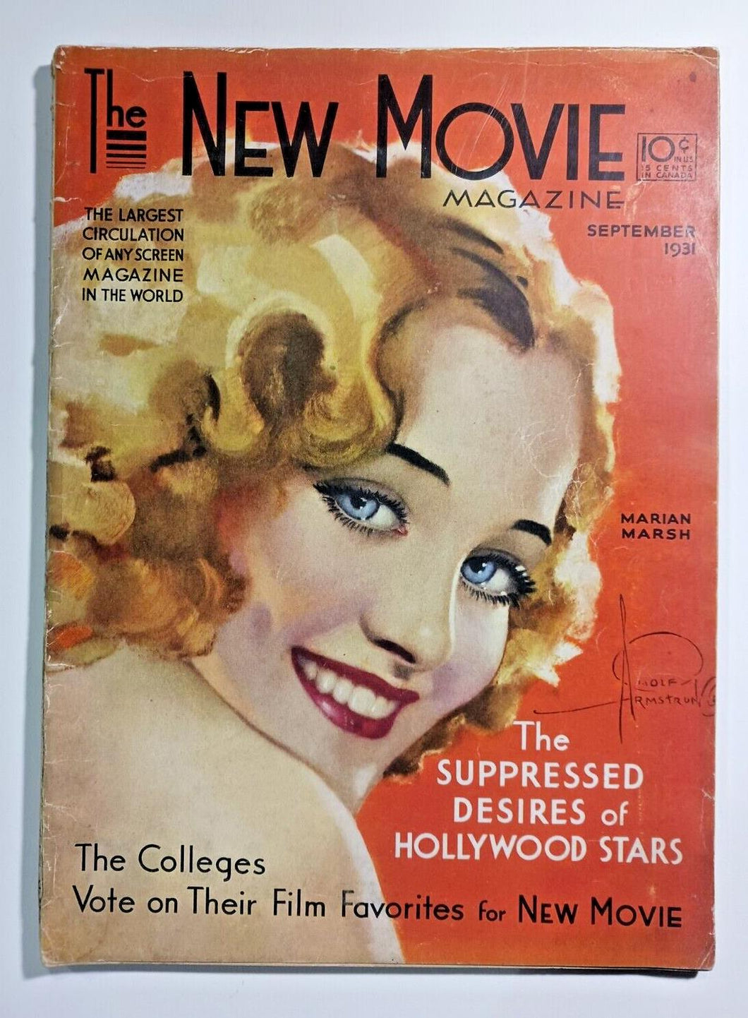 1931 September The New Movie Magazine Marian Marsh