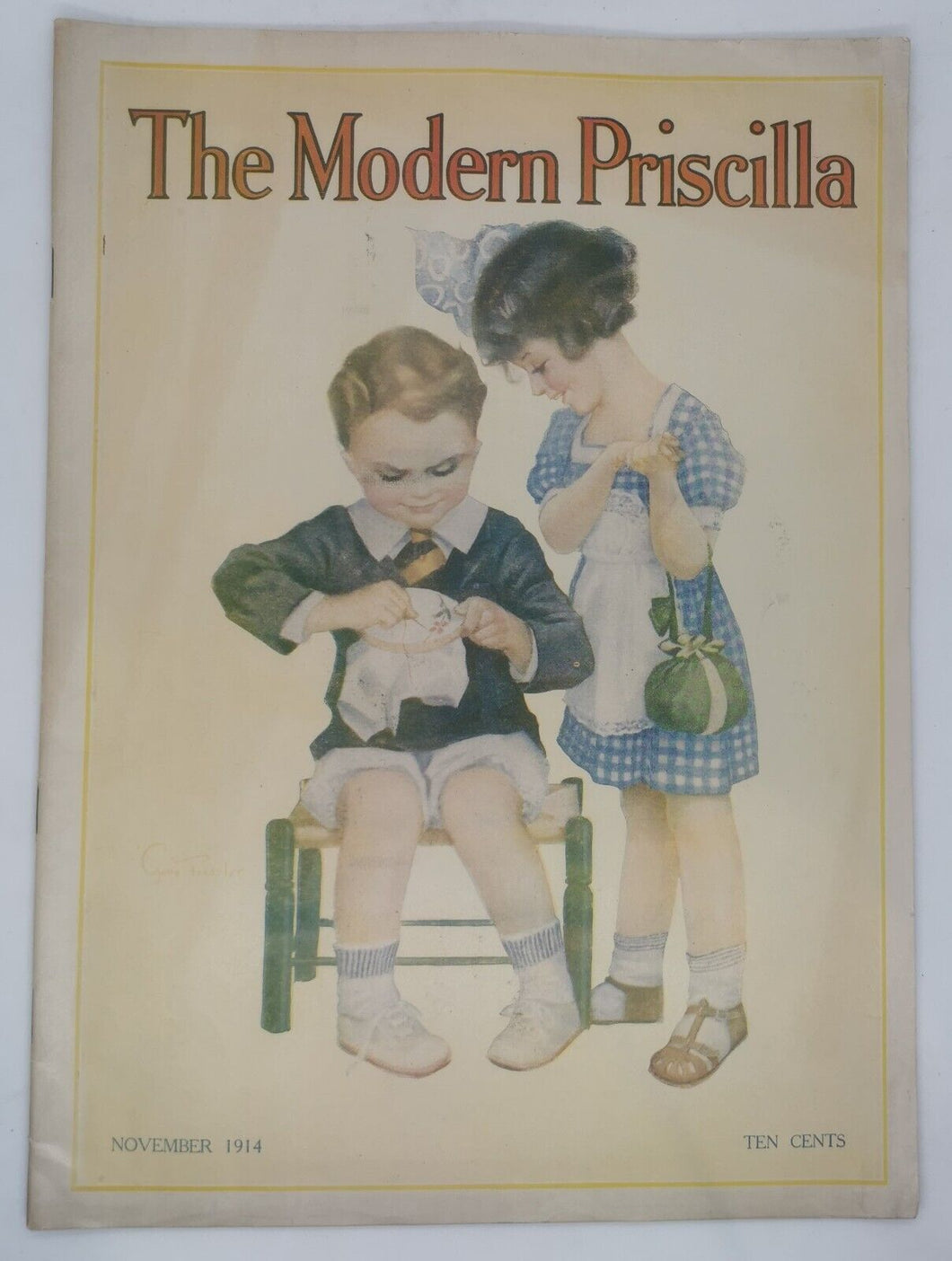 Modern Priscilla Magazines Issued Nov 1914, Jan 1915, Sept 1915, Aug 1916