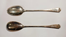 Load image into Gallery viewer, 1930 Sterling Silver London Tessiers 11 1/2&quot; Salad Servers
