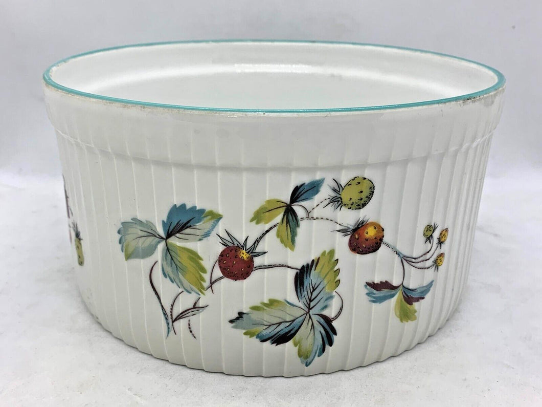 Royal Worcester - Flameproof Porcelain, Oven to Table Dish, Strawberry Fair