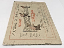 Load image into Gallery viewer, 1919 A.C. Gilbert Erector Manual Part 1 Complete

