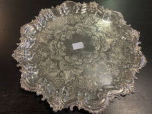 Load image into Gallery viewer, Antique Silver Plate Serving Tray, Marked: Made in England (EPNS)
