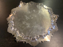 Load image into Gallery viewer, Antique Silver Plate Serving Tray, Marked: Made in England (EPNS)
