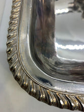 Load image into Gallery viewer, Antique Vintage Silver Plate - Serving Tray &amp; Dish Cover
