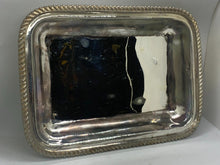 Load image into Gallery viewer, Antique Vintage Silver Plate - Serving Tray &amp; Dish Cover
