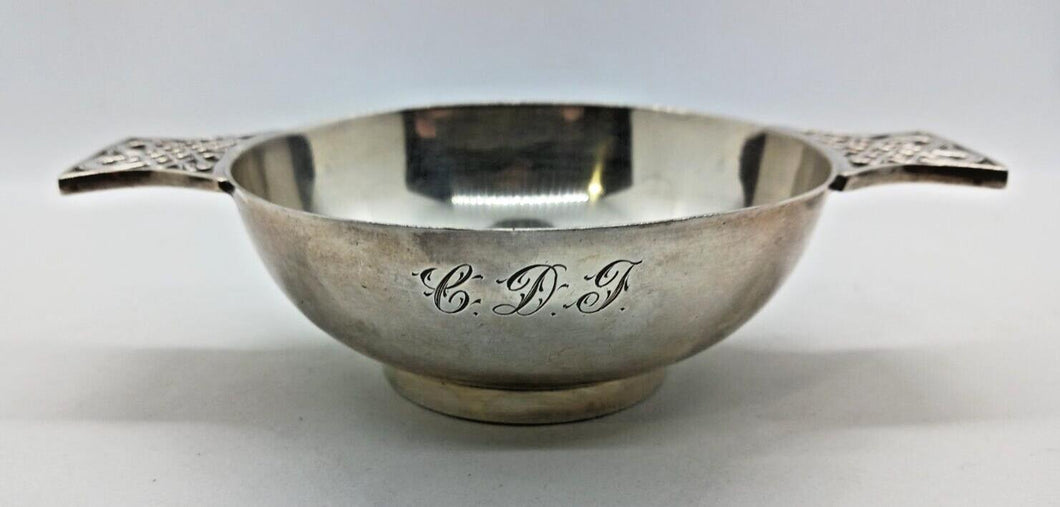 1965 Francis Howard Edinburgh Sterling Silver Quaich