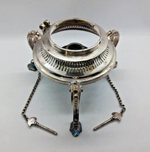 Load image into Gallery viewer, James Dixon Tilt Kettle with Stand Silverplate EP | GS

