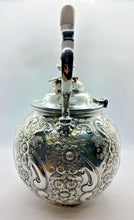 Load image into Gallery viewer, James Dixon Tilt Kettle with Stand Silverplate EP | GS
