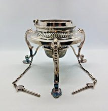 Load image into Gallery viewer, James Dixon Tilt Kettle with Stand Silverplate EP | GS
