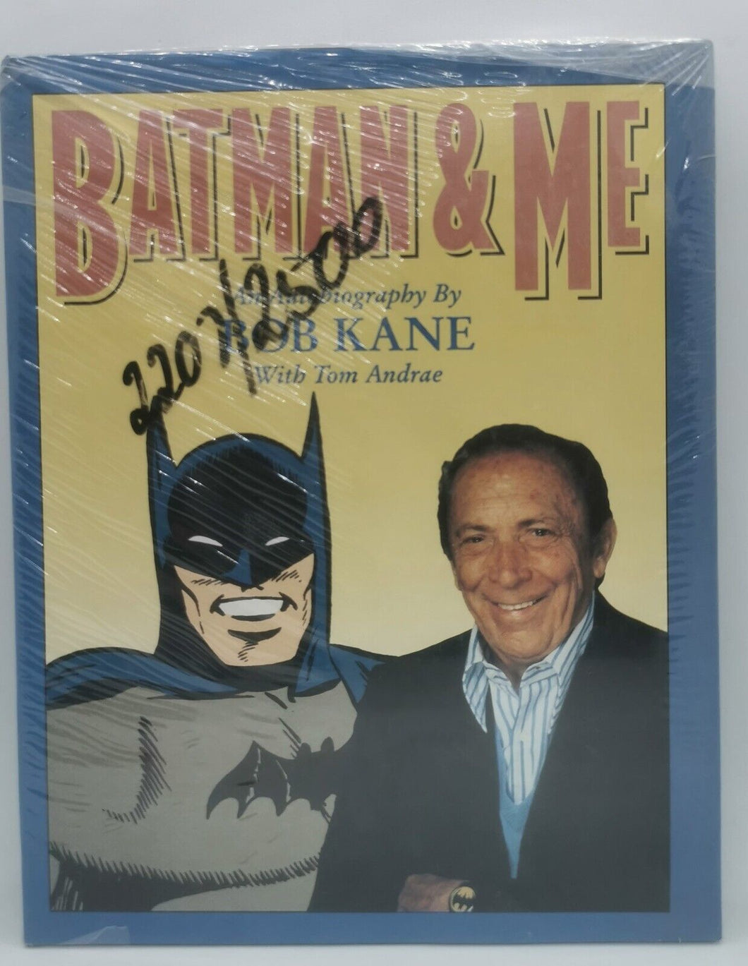 Batman & Me Autobiography by Bob Kane 2207/2500