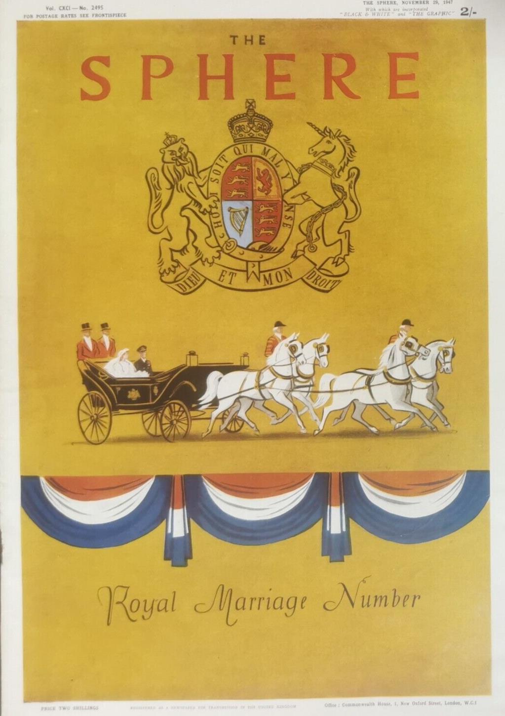 The Sphere Magazines - Royal Marriage Number