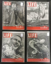 Load image into Gallery viewer, Life Magazines Lot Issued 1946 Feb 11, May 6, July 1, July 8, July 15
