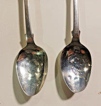 Load image into Gallery viewer, 1851 James Ross Sterling Silver Glasgow 5 3/4&quot; Spoon Lot of 2
