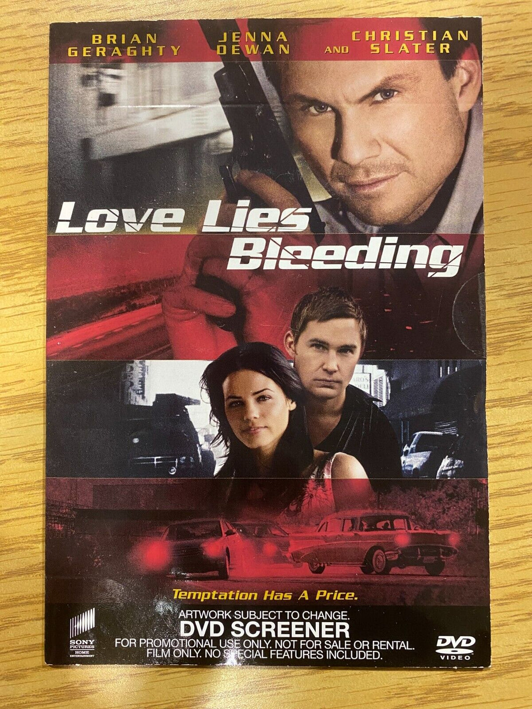 Love Lies Bleeding. DVD. Screener. 2008