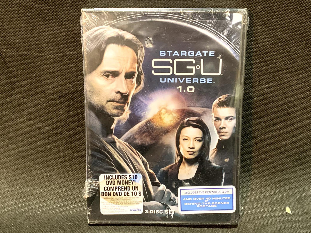 Stargate Universe: 1.0 (DVD, 2010, 3-Disc Set) Sealed.