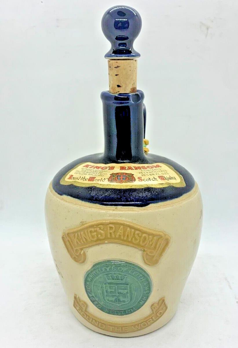 William Whiteley & Co - King's Ransom Round The World Whiskey Jug, from Scotland