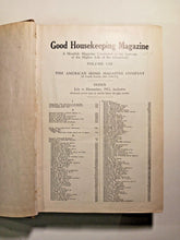 Load image into Gallery viewer, Good Housekeeping Vol. 53 July-Dec. 1911 Hardcover 7 1/2" x 10" Book
