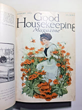Load image into Gallery viewer, Good Housekeeping Vol. 53 July-Dec. 1911 Hardcover 7 1/2" x 10" Book
