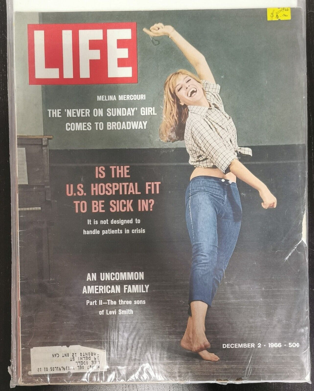 Life Magazine Issued 1966 Dec 2