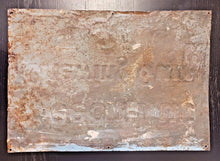 Load image into Gallery viewer, 1930s Beech-Nut Chewing Gum Tin Litho Metal Sign 20&quot; x 14&quot; Canada 5 cent
