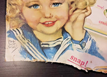 Load image into Gallery viewer, 1920s Kellogg&#39;s Rice Krispies Part Store Display 21&quot; x 16&quot;
