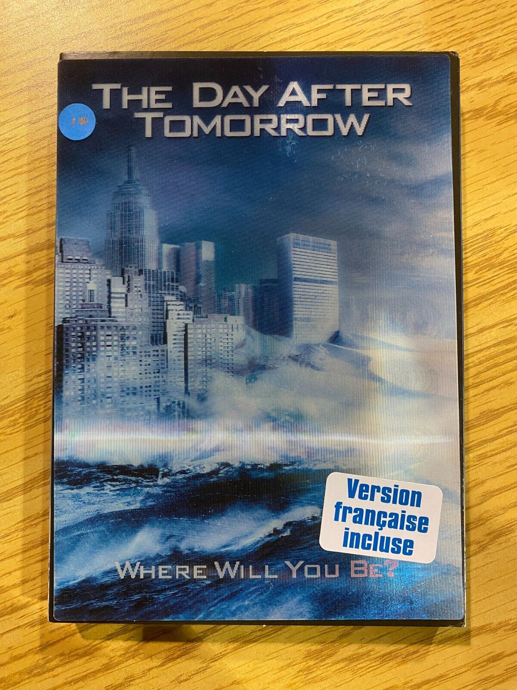 The Day After Tomorrow (DVD, 2008, Canadian Full Frame Lenticular)