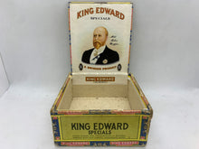 Load image into Gallery viewer, Vintage King Edward VII Specials - Mild Tobaccos, Cigar Box **ONLY BOX**
