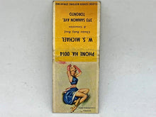 Load image into Gallery viewer, Vintage W.S. Michael Groceries - Matchbook Matchcover *NO MATCHES*
