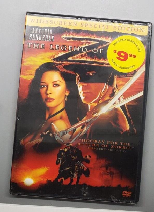 The Legend of Zorro (DVD, 2006) SEALED